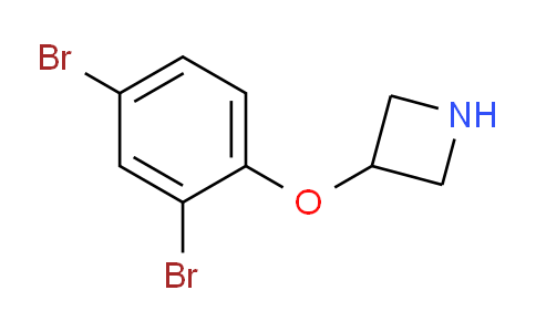 CAS No. 1219960-98-1, 3-(2,4-Dibromophenoxy)azetidine