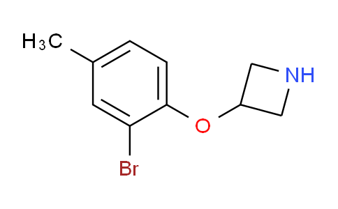 DY720394 | 1219982-54-3 | 3-(2-Bromo-4-methylphenoxy)azetidine
