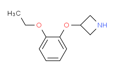 CAS No. 1220028-15-8, 3-(2-Ethoxyphenoxy)azetidine