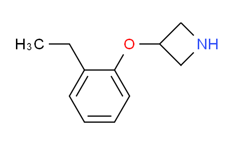 CAS No. 1177286-50-8, 3-(2-Ethylphenoxy)azetidine