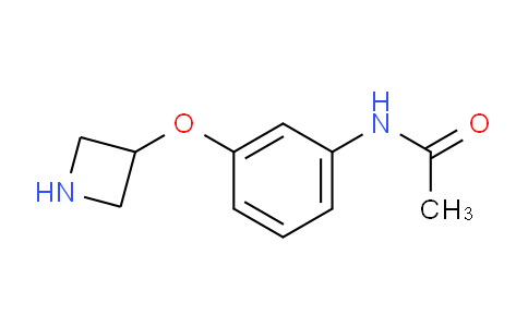 CAS No. 1220028-31-8, N-(3-(Azetidin-3-yloxy)phenyl)acetamide
