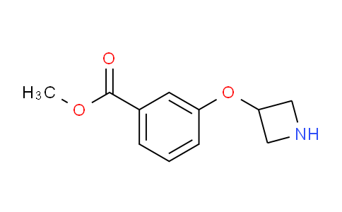 CAS No. 1219976-96-1, Methyl 3-(azetidin-3-yloxy)benzoate
