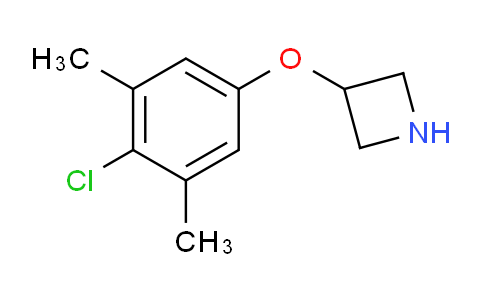 CAS No. 1219977-05-5, 3-(4-Chloro-3,5-dimethylphenoxy)azetidine