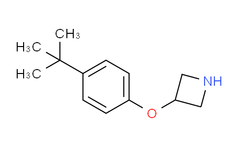 CAS No. 1220028-86-3, 3-(4-(tert-Butyl)phenoxy)azetidine