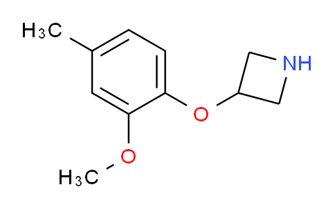 DY720436 | 1219948-84-1 | 3-(2-Methoxy-4-methylphenoxy)azetidine
