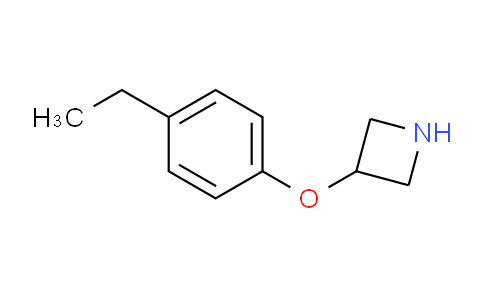 CAS No. 1219948-83-0, 3-(4-Ethylphenoxy)azetidine