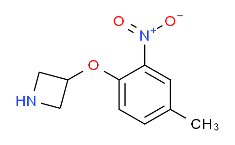 CAS No. 1219982-28-1, 3-(4-Methyl-2-nitrophenoxy)azetidine