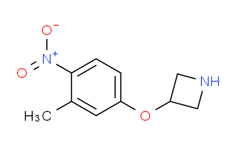 CAS No. 1220029-08-2, 3-(3-Methyl-4-nitrophenoxy)azetidine