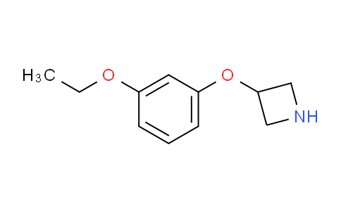 CAS No. 1219963-85-5, 3-(3-Ethoxyphenoxy)azetidine