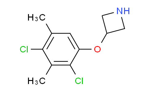 CAS No. 1219982-33-8, 3-(2,4-Dichloro-3,5-dimethylphenoxy)azetidine