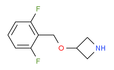 CAS No. 1121593-10-9, 3-((2,6-Difluorobenzyl)oxy)azetidine