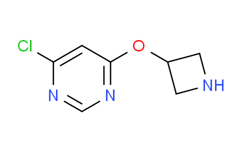 CAS No. 1220038-83-4, 4-(Azetidin-3-yloxy)-6-chloropyrimidine