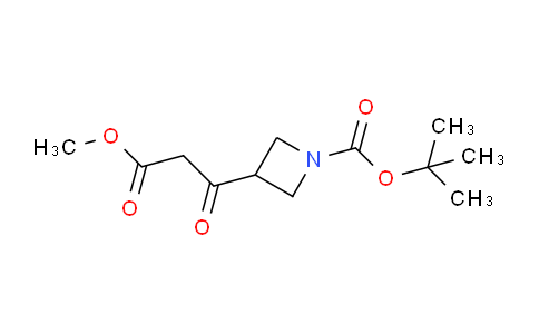 CAS No. 1420982-69-9, tert-butyl 3-(3-methoxy-3-oxopropanoyl)azetidine-1-carboxylate