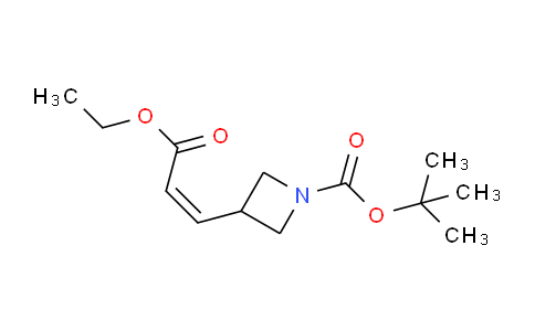 CAS No. 193085-21-1, (Z)-tert-butyl 3-(3-ethoxy-3-oxoprop-1-en-1-yl)azetidine-1-carboxylate