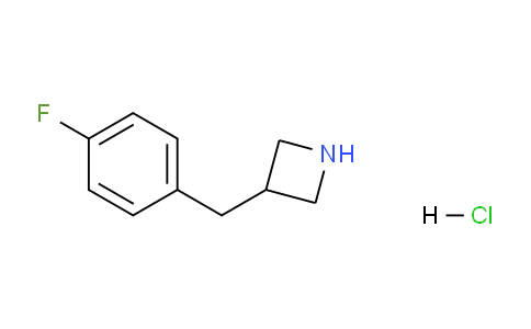 CAS No. 1203686-23-0, 3-[(4-fluorophenyl)methyl]azetidine;hydrochloride