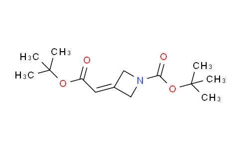 DY720482 | 1803090-73-4 | tert-butyl 3-[2-[(2-methylpropan-2-yl)oxy]-2-oxoethylidene]azetidine-1-carboxylate