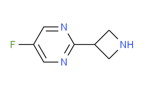 CAS No. 1613444-33-9, 2-(azetidin-3-yl)-5-fluoropyrimidine