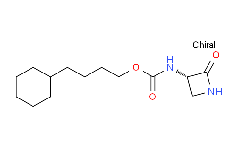 CAS No. 1628343-77-0, 4-Cyclohexylbutyl-N-[(S)-2-oxoazetidin-3-yl]-carbamate