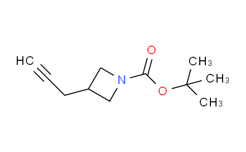 CAS No. 1463502-41-1, tert-butyl 3-(prop-2-yn-1-yl)azetidine-1-carboxylate