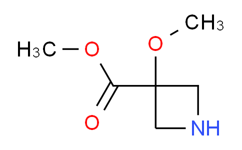 CAS No. 1392879-17-2, methyl 3-methoxyazetidine-3-carboxylate