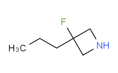 CAS No. 1565047-11-1, 3-fluoro-3-propyl-azetidine