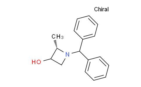 CAS No. 2231670-15-6, (2S)-1-(diphenylmethyl)-2-methylazetidin-3-ol