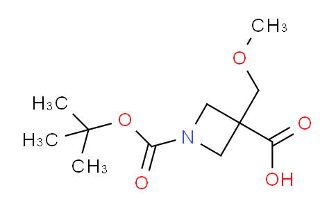 CAS No. 1254945-60-2, 1-[(tert-butoxy)carbonyl]-3-(methoxymethyl)azetidine-3-carboxylic acid