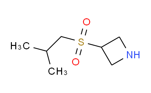 CAS No. 1706460-38-9, 3-(2-methylpropanesulfonyl)azetidine
