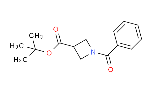 CAS No. 1432680-79-9, tert-butyl 1-benzoylazetidine-3-carboxylate