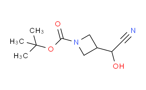 CAS No. 2092232-59-0, tert-butyl 3-[cyano(hydroxy)methyl]azetidine-1-carboxylate