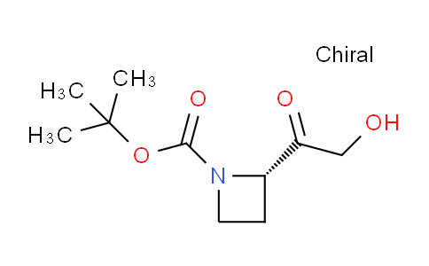 CAS No. 1638744-22-5, tert-butyl (2S)-2-(2-hydroxyacetyl)azetidine-1-carboxylate
