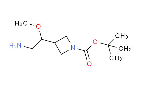 DY720580 | 2231675-99-1 | tert-butyl 3-(2-amino-1-methoxyethyl)azetidine-1-carboxylate