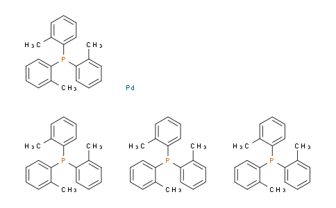 CAS No. 175164-86-0, Tetrakis(tri-o-tolylphosphine)palladium(0)