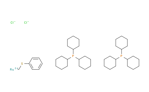 437767-65-2 | Bis(tricyclohexylphosphine)[(phenylthio)methylene]ruthenium (II) dichloride