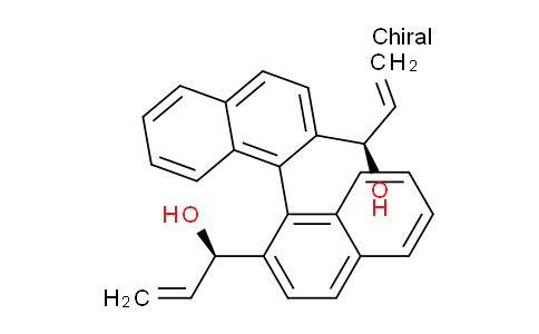 CAS No. 1451057-19-4, (1R,1'R)-1,1'-[(S)-[1,1'-Binaphthalene]-2,2'-diyl]bis(2-propen-1-ol)