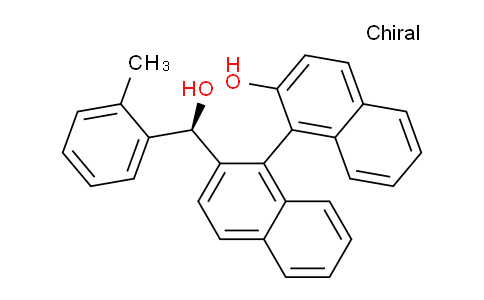 CAS No. 1281985-77-0, (S)-2-Hydroxy-2'-[(R)-hydroxy(o-tolyl)methyl]-[1,1'-binaphthalene]