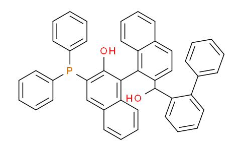 CAS No. 1661883-77-7, 2'-[2-Biphenylyl(hydroxy)methyl]-2-hydroxy-3-(diphenylphosphino)-[1,1'-binaphthalene]