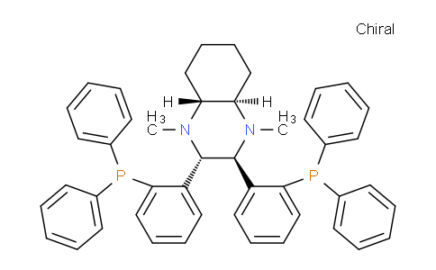 CAS No. 1562581-18-3, (2S,3S,4aR,8aR)-2,3-Bis[2-(diphenylphosphino)phenyl]-1,4-dimethyldecahydroquinoxaline