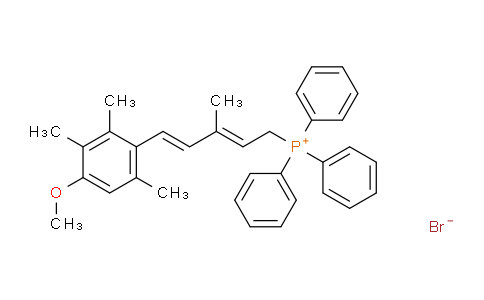 MC720641 | 54757-44-7 | ((2E,4E)-5-(4-methoxy-2,3,6-trimethylphenyl)-3-methylpenta-2,4-dien-1-yl)triphenylphosphonium bromide