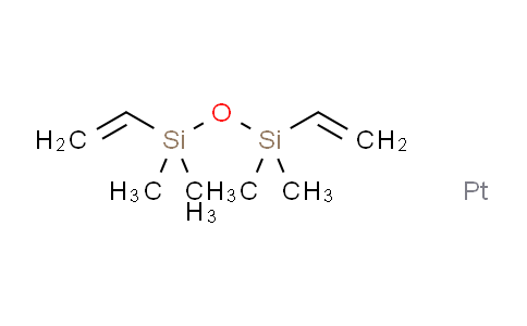 CAS No. 68478-92-2, 1,1,3,3-Tetramethyl-1,3-divinyldisiloxane, platinum salt