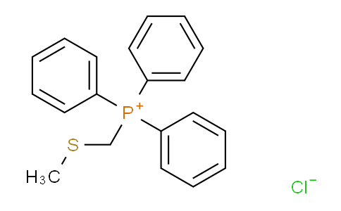 CAS No. 1779-54-0, ((Methylthio)methyl)triphenylphosphonium chloride