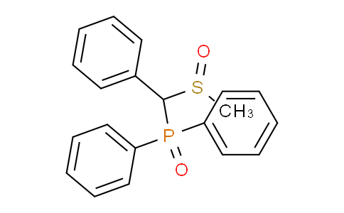 CAS No. 87763-01-7, ((methylsulfinyl)(phenyl)methyl)diphenylphosphine oxide