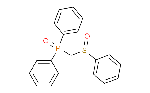 CAS No. 87762-75-2, diphenyl((phenylsulfinyl)methyl)phosphine oxide