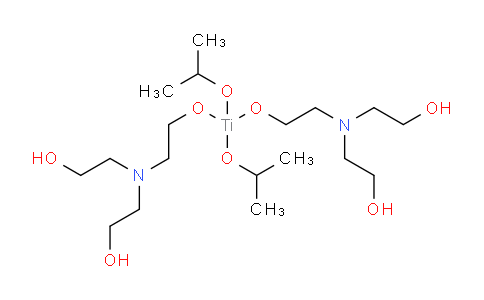 CAS No. 36673-16-2, bis(2-(bis(2-hydroxyethyl)amino)ethoxy)diisopropoxytitanium