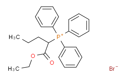 CAS No. 54110-96-2, (1-Ethoxy-1-oxopentan-2-yl)triphenylphosphonium bromide