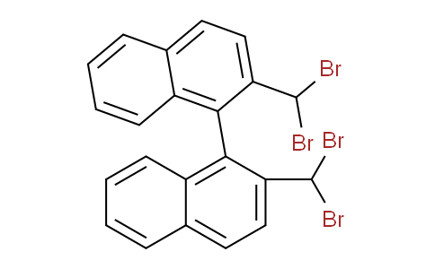 CAS No. 95026-79-2, 2,2'-Bis(dibromomethyl)-1,1'-binaphthalene