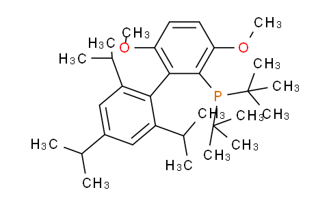 DY720702 | Di-tert-butyl(2',4',6'-triisopropyl-3,6-dimethoxy-[1,1'-biphenyl]-2-yl)phosphine