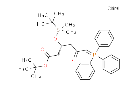 908274-88-4 | Hexanoic acid, 3-[[(1,1-dimethylethyl)dimethylsilyl]oxy]-5-oxo-6-(triphenylphosphoranylidene)-, 1,1-dimethylethyl ester, (3R)-