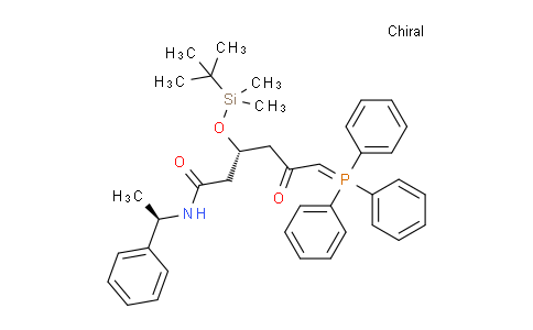 DY720743 | 1360110-92-4 | (R)-3-((tert-butyldimethylsilyl)oxy)-5-oxo-N-((R)-1-phenylethyl)-6-(triphenyl-l5-phosphanylidene)hexanamide