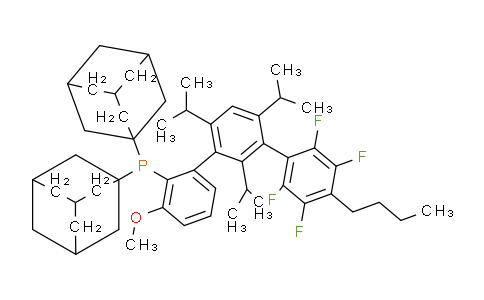 DY720751 | 1805783-60-1 | bis(1-adamantyl)-[2-[3-(4-butyl-2,3,5,6-tetrafluorophenyl)-2,4,6-tri(propan-2-yl)phenyl]-6-methoxyphenyl]phosphane